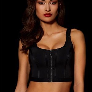 Honey Birdette Essentials black corset. S
